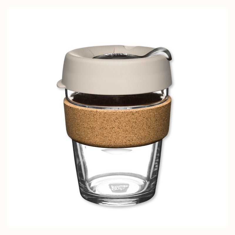 KeepCup Brew Cork Glass Coffee Tumbler - M 12oz | Filter