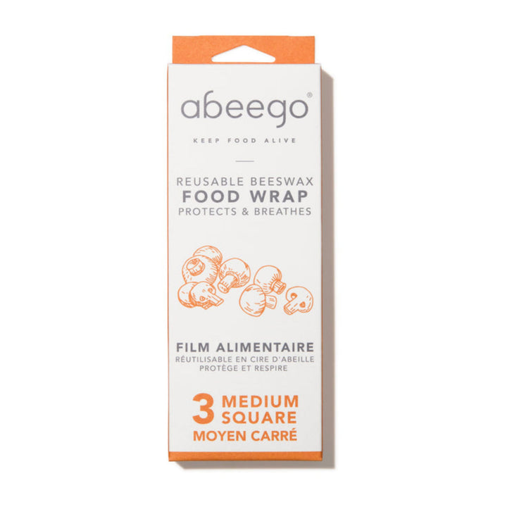 Beeswax Food Wrap Square Sets - 3 sizes