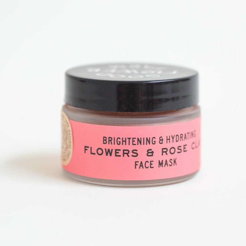 Flowers + Rose Clay Face Mask