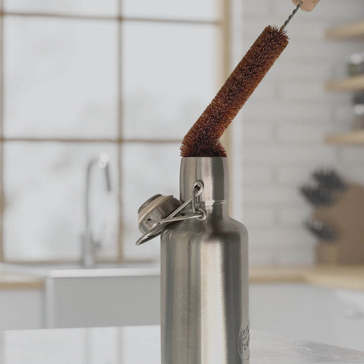 Coconut Fiber Bottle Brush