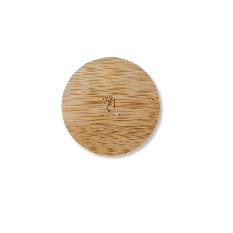 Bamboo Mason jar lid for standard size jar.