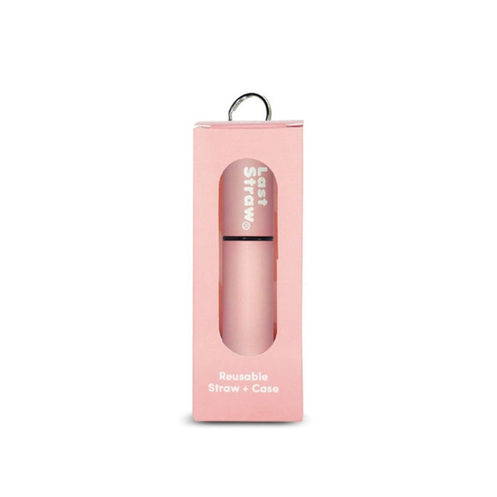 Stainless Steel Telescoping Straw with Keychain Case