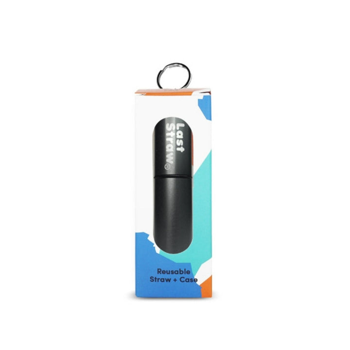 Stainless Steel Telescoping Straw with Keychain Case