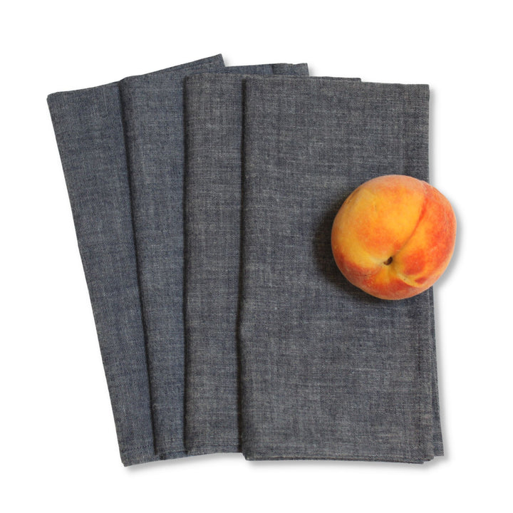 Upcycled Cotton Napkins - Set of 4