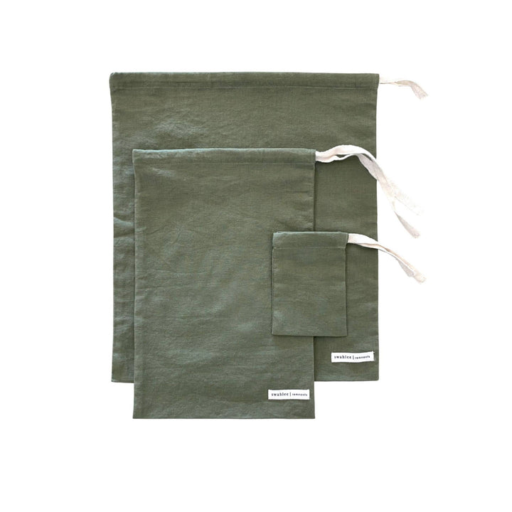 Upcycled Travel Bag Set