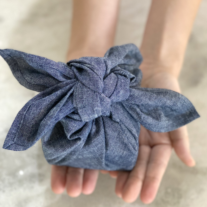 Upcycled Gift Wrapping Cloth Set