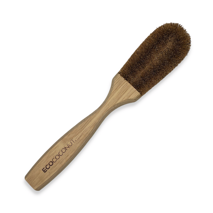Ecococonut Dish Brush on white background.